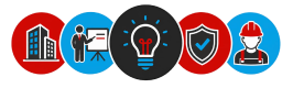 Conjunto de iconos de Interes por el servicios Contactanos