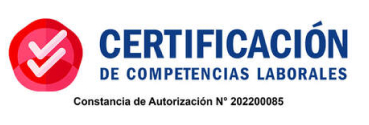 Logo de certificación competencias laborales