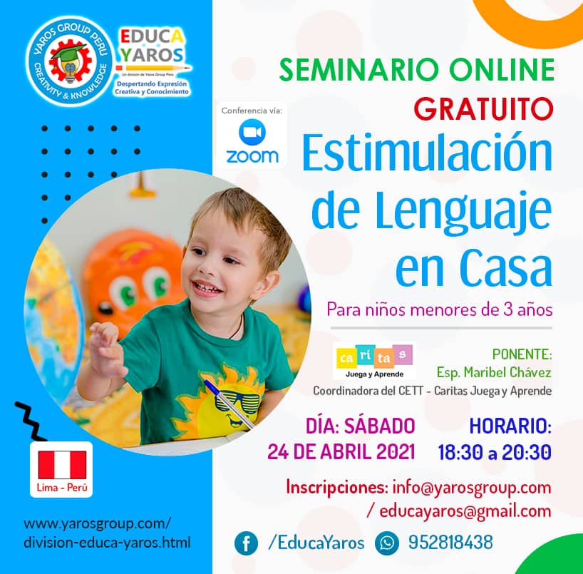 Seminario sobre estimulación del lenguaje y desarrollo infantil