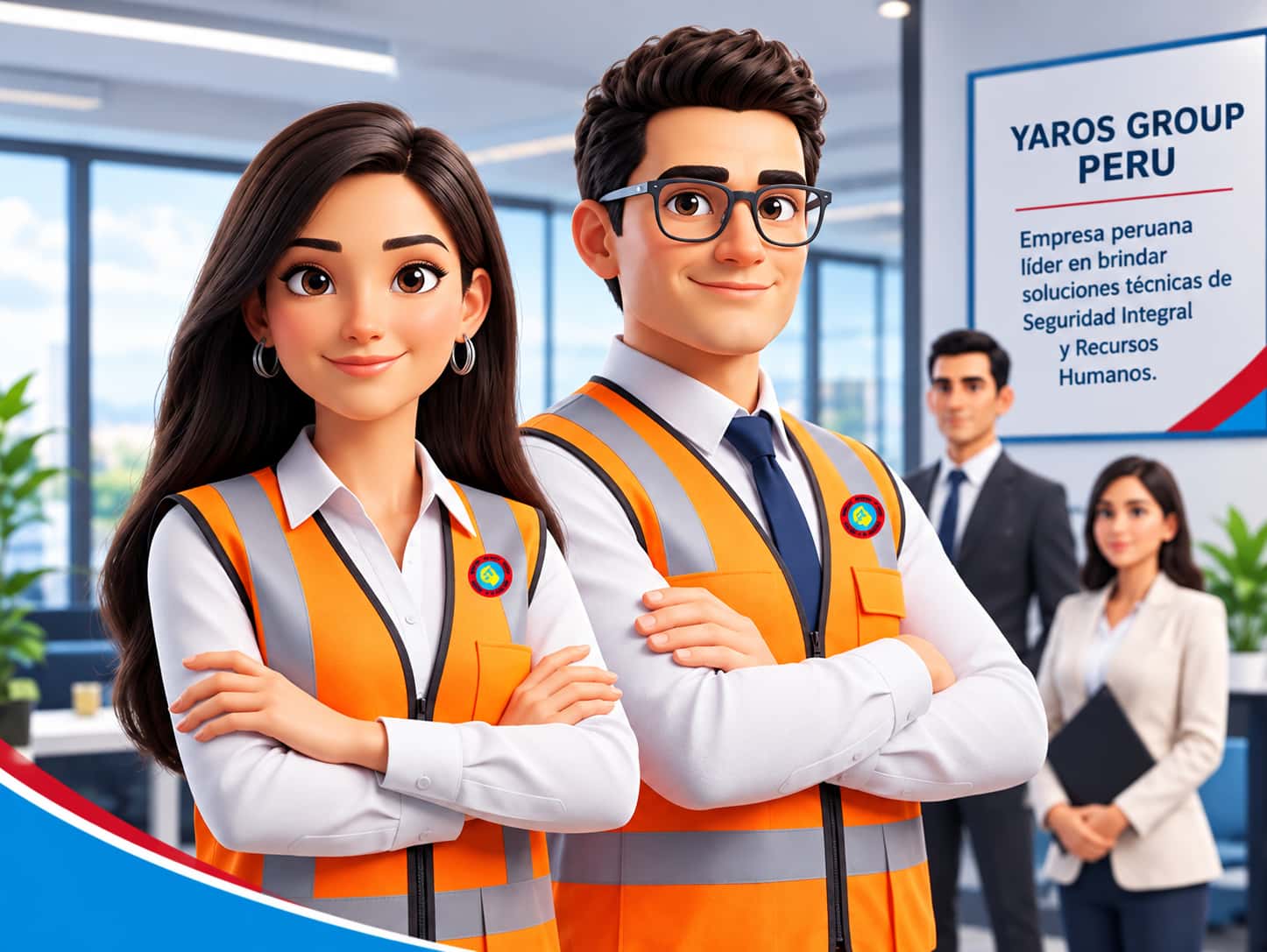 Equipo profesional de Yaros Group Perú especializado en seguridad integral y recursos humanos